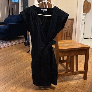 FRAME linen blend dress size small